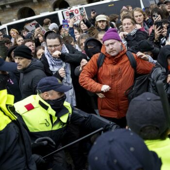 Demonstrationsverbot in Amsterdam: Festnahmen bei propalästinensischer Demo