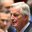 Le Premier ministre Michel Barnier à l'Assemblée nationale le 23 octobre 2024