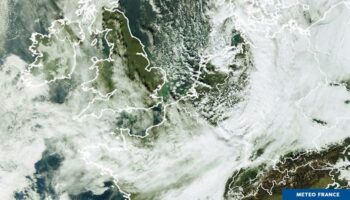 Météo : Ces images satellites annoncent un coup de froid en France… Et un nouveau déluge en Espagne