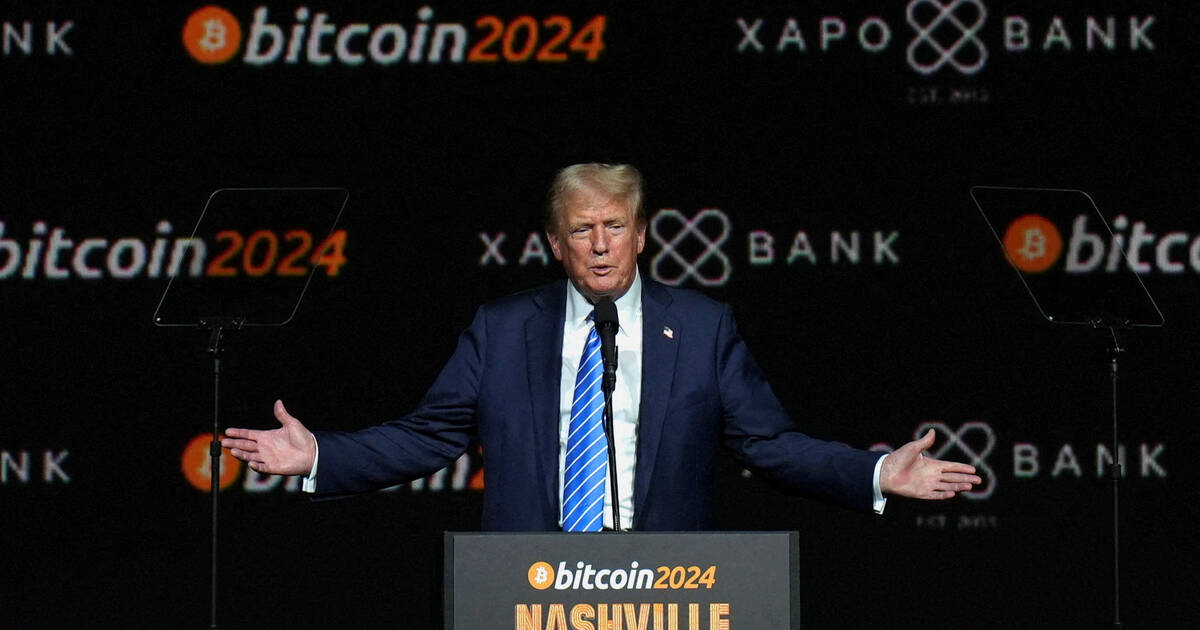 Les promesses de Donald Trump, devenu le «champion du Bitcoin», séduisent le monde de la crypto et font envoler les cours