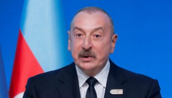 President of Azerbaijan Ilham Aliyev speaks at the Opening Ceremony of the United Nations climate change conference COP29 in Baku, Azerbaijan November 12, 2024. REUTERS/Maxim Shemetov