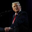 Donald Trump takes the stage following early results from the 2024 U.S. presidential election in Palm Beach County Convention Center, in West Palm Beach, Florida, U.S., November 6, 2024. REUTERS/Callaghan O'Hare/File Photo/File Photo