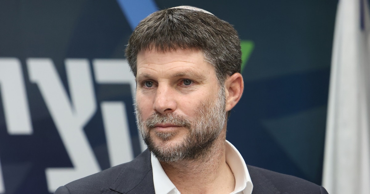 Le ministre israélien des Finances Bezalel Smotrich, à Jérusalem, le 20 mars 2023