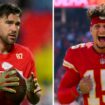 Travis Kelce and Patrick Mahomes. Pics: AP