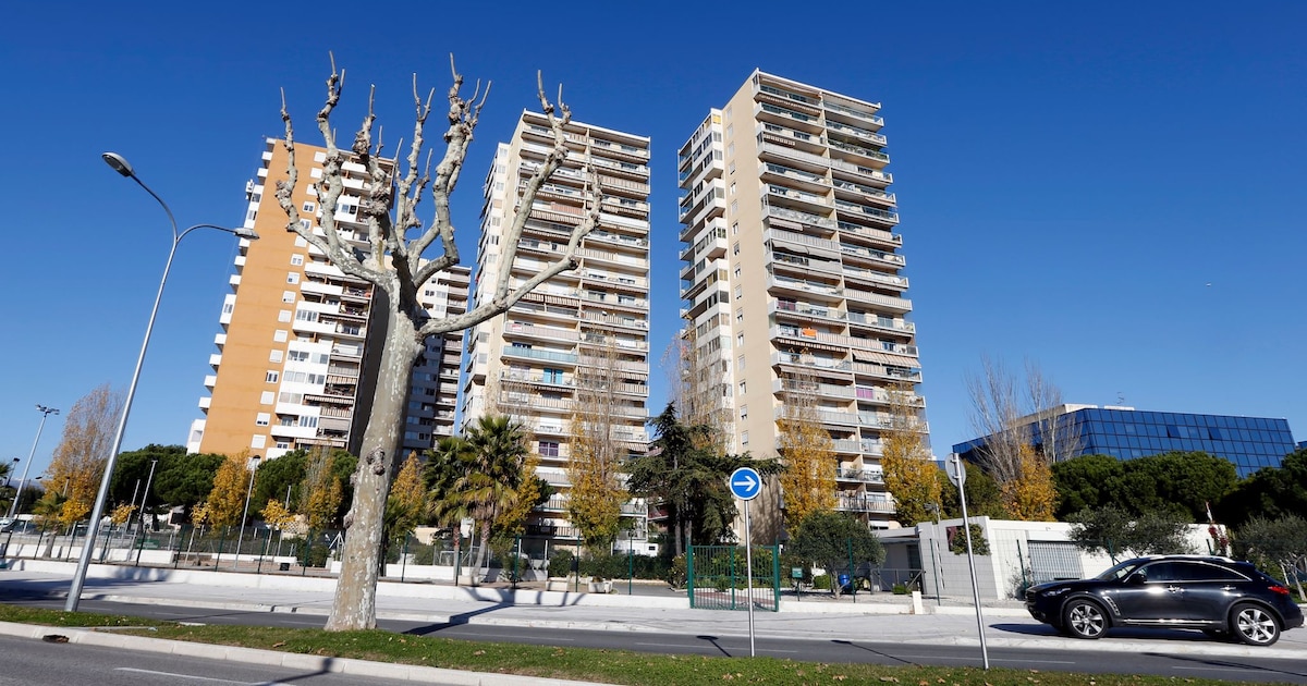 Une vue du quartier des Moulins à Nice