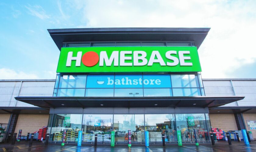 Homebase, Banbury store pictured in 2020. Pic: Homebase