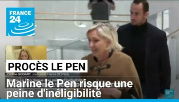 Détournement de fonds : Marine Le Pen risque une peine d'inéligibilité