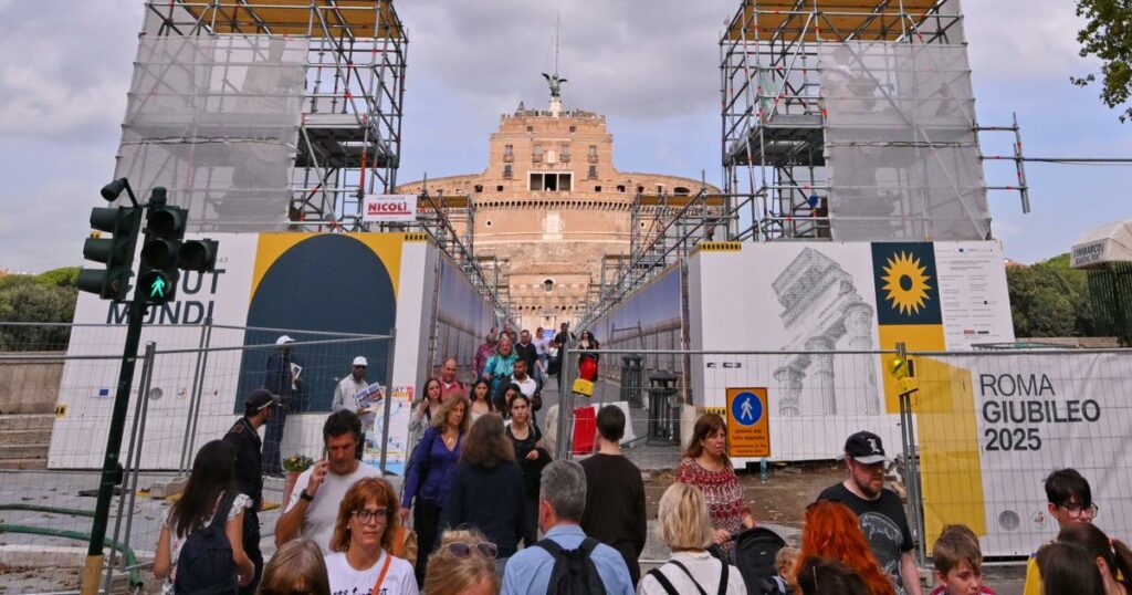 En plein sprint avant le Jubilé, Rome est sens dessus dessous