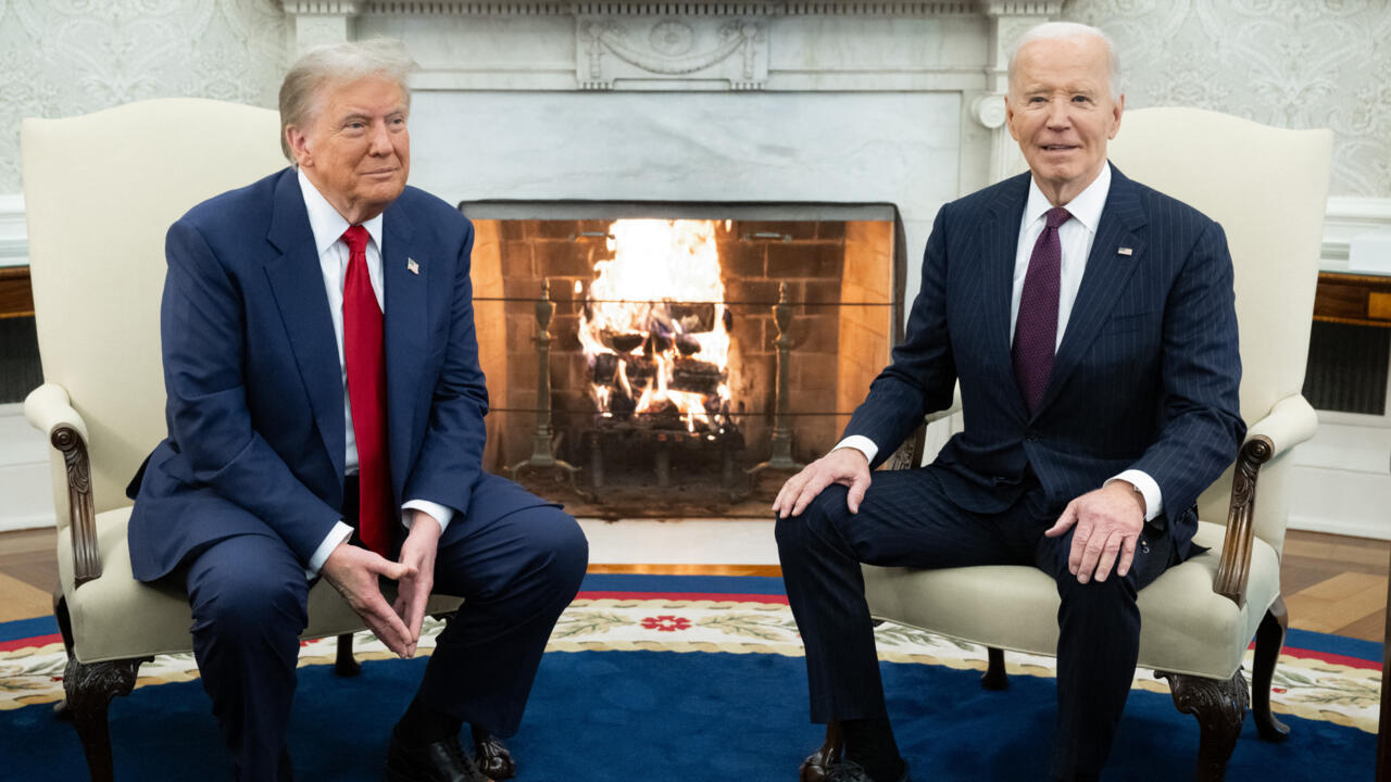 Donald Trump rencontre Joe Biden à la Maison Blanche et assure que la transition sera "fluide"