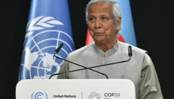 COP29 : tensions sur la finance climatique, le Bangladais Yunus déplore une bataille "humiliante"