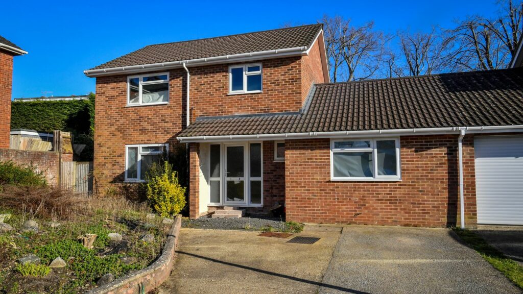 The Skripal house on Christie Miller Road, Salisbury, Wiltshire, three years after a chemical weapons attack in the city killed one and left others seriously ill. Picture date: Friday February 26, 2021.