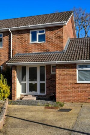 The Skripal house on Christie Miller Road, Salisbury, Wiltshire, three years after a chemical weapons attack in the city killed one and left others seriously ill. Picture date: Friday February 26, 2021.