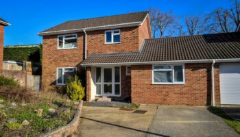 The Skripal house on Christie Miller Road, Salisbury, Wiltshire, three years after a chemical weapons attack in the city killed one and left others seriously ill. Picture date: Friday February 26, 2021.