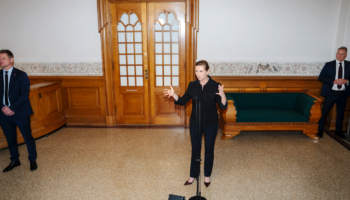 Au Parlement danois, un tableau pour symboliser l’importance des femmes en politique