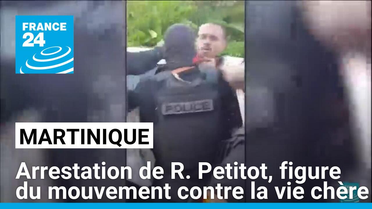 Martinique : arrestation de R. Petitot, figure du mouvement contre la vie chère