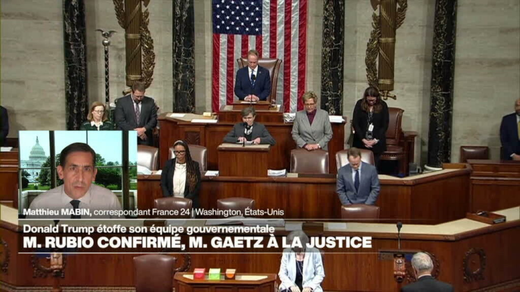 "Washington est sur le point d'être entre les mains de Donald Trump", dit Matthieu Mabin