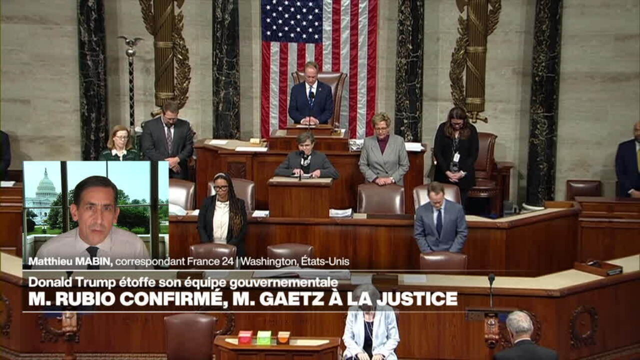 "Washington est sur le point d'être entre les mains de Donald Trump", dit Matthieu Mabin