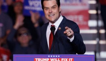 Matt Gaetz, un “chien d’attaque” trumpiste propulsé au sommet de la justice fédérale