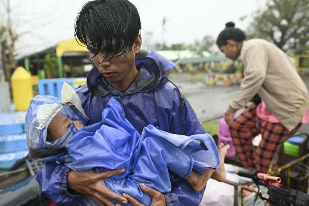 Les Philippines à nouveau balayées par un typhon, le 5ᵉ en moins d’un mois