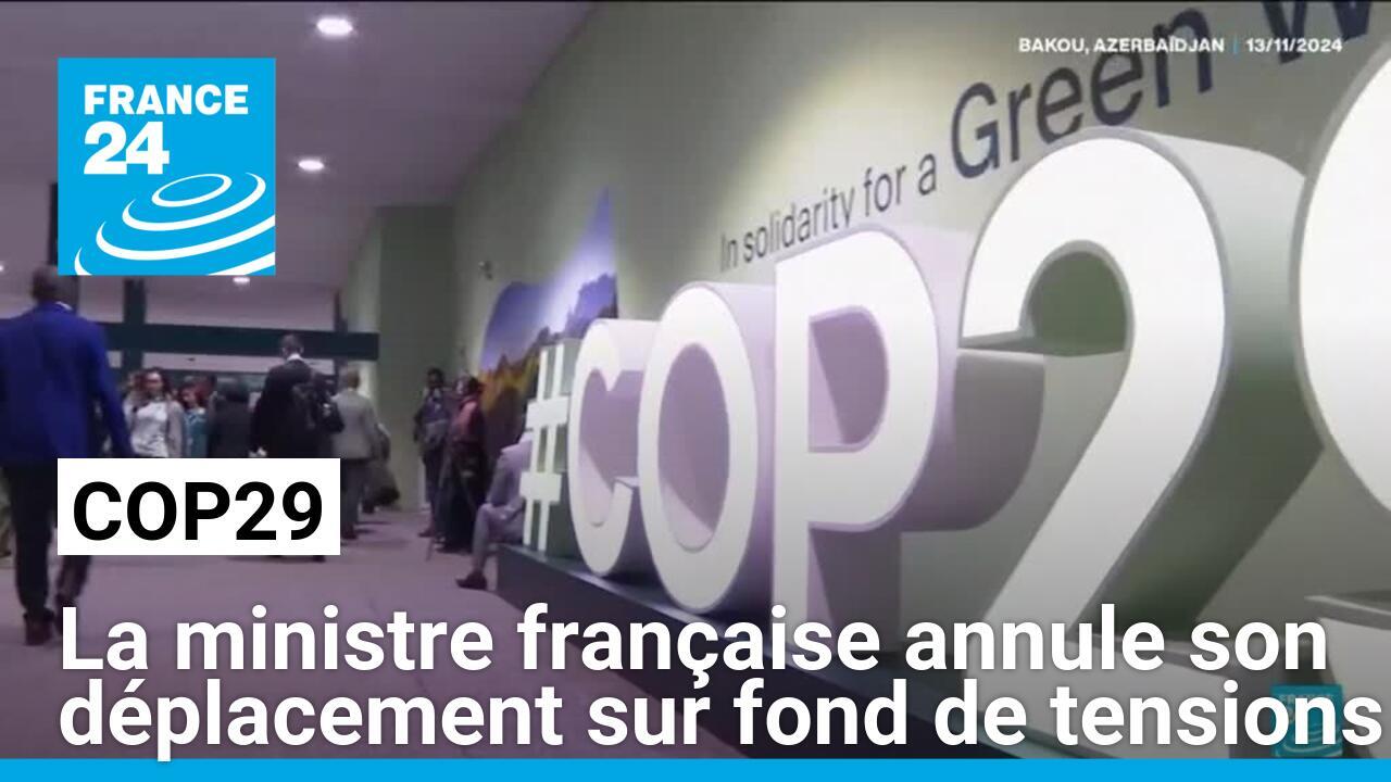 COP29 :  la ministre française annule son déplacement sur fond de tensions avec Bakou