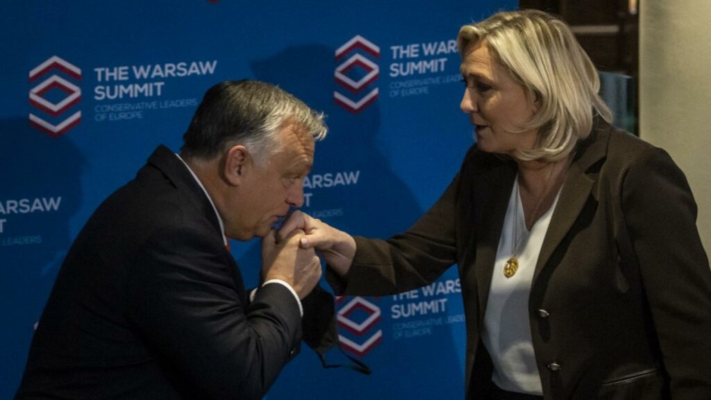 Marine Le Pen bientôt inéligible ? Viktor Orbán lui rappelle le précédent Donald Trump pour la soutenir