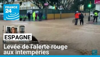 Espagne : levée de l'alerte rouge aux intempéries après le passage de nouvelles tempêtes