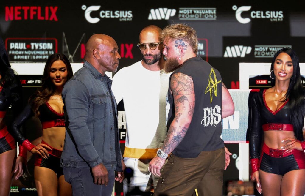 Paul vs Tyson LIVE: Weigh-in updates after Jake Paul makes outrageous bets and insults rival