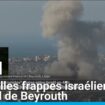 Liban : nouvelles frappes israéliennes au sud de Beyrouth