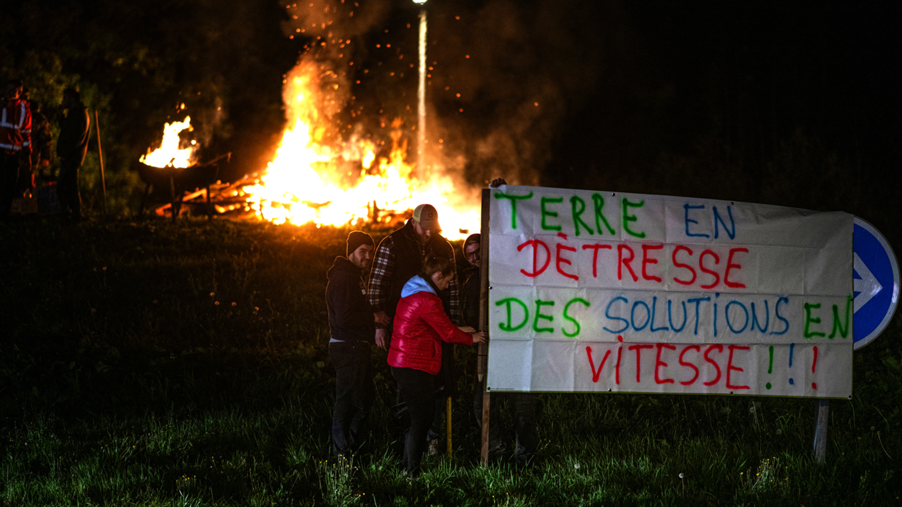 Manifestations des agriculteurs : des « feux de la colère » allumés avant la grande mobilisation