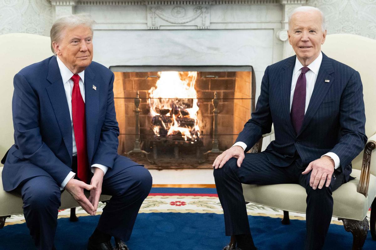 Reçu par Biden, Trump évoque une transition « fluide »