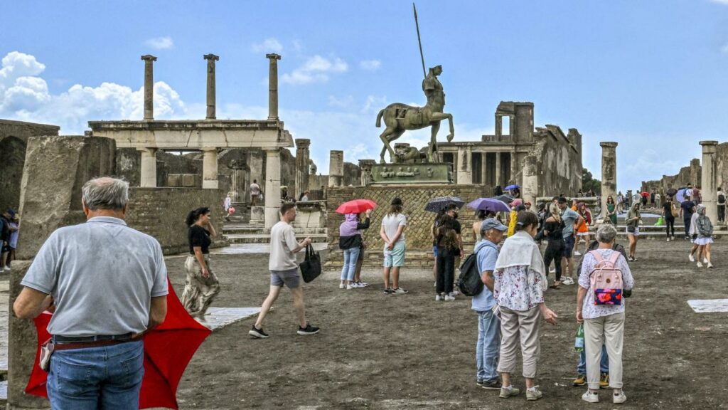 Massentourismus: Pompeji begrenzt Besucherzahl auf 20.000 Menschen am Tag