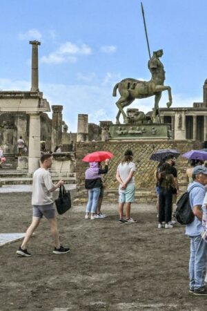 Massentourismus: Pompeji begrenzt Besucherzahl auf 20.000 Menschen am Tag