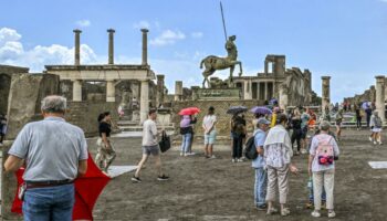 Massentourismus: Pompeji begrenzt Besucherzahl auf 20.000 Menschen am Tag