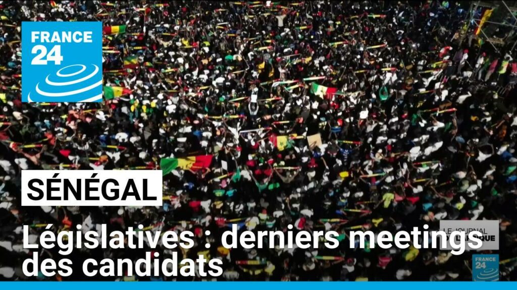 Législatives au Sénégal : derniers meetings des candidats