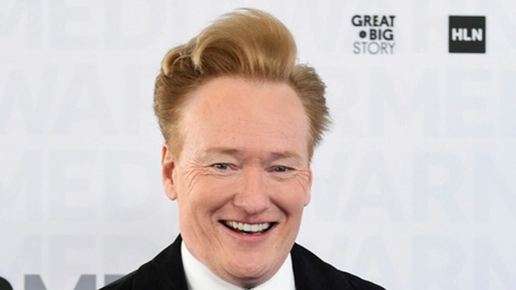 Conan O'Brien. Pic: AP