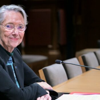 Elisabeth Borne était auditionnée au Sénat dans le cadre d'une mission d'information sur la dérive des comptes publics, vendredi 15 novembre 2024.