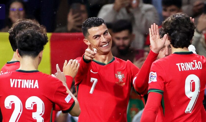 Nations League: Ronaldo führt Portugal mit Doppelschlag ins Viertelfinale