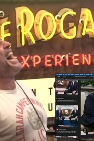 Rogan jokes Biden voted for Trump: He's 'never been happier in his life' that Harris lost