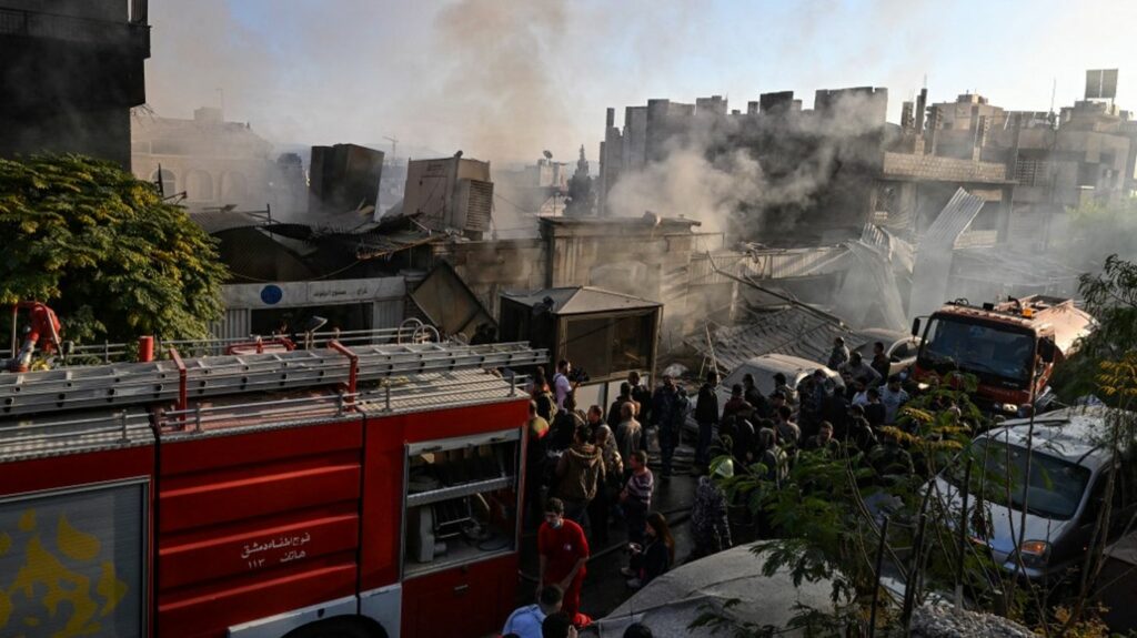 Guerre au Proche-Orient : une frappe israélienne vise de nouveau Damas, en Syrie