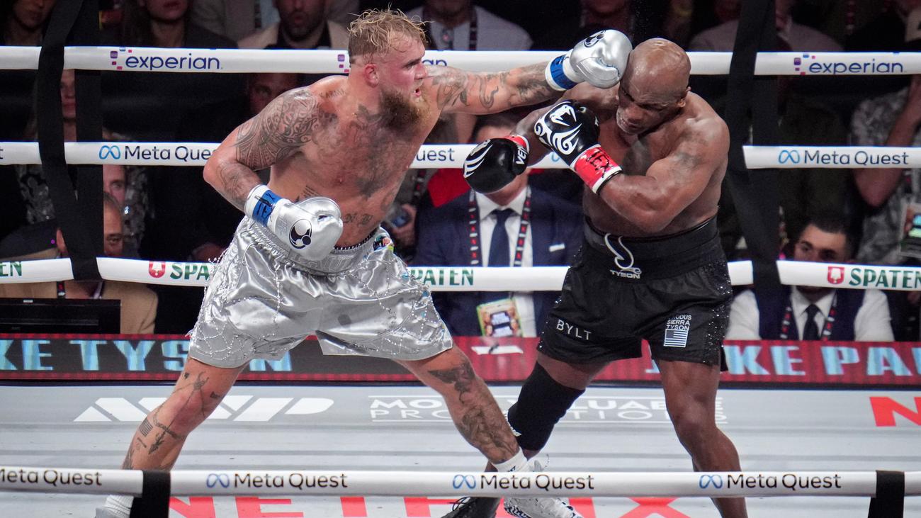 Netflix: Mike Tyson verliert Boxkampf gegen Jake Paul