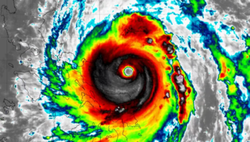 Les images satellites du super typhon Pepito ne présagent rien de bon pour les Philippines