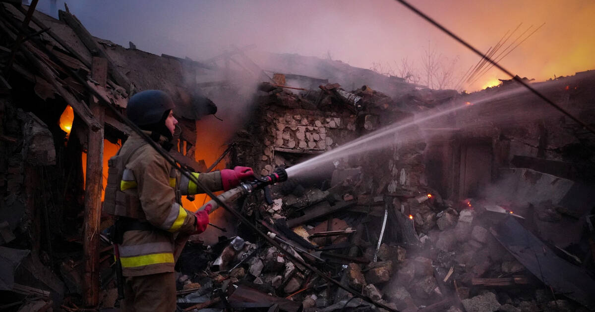 L’Ukraine affirme être la cible d’«une des plus grandes» attaques aériennes lancées par la Russie