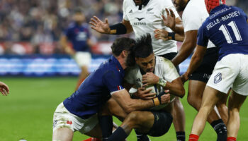 Au Stade de France, le XV de France bête noire des All Blacks