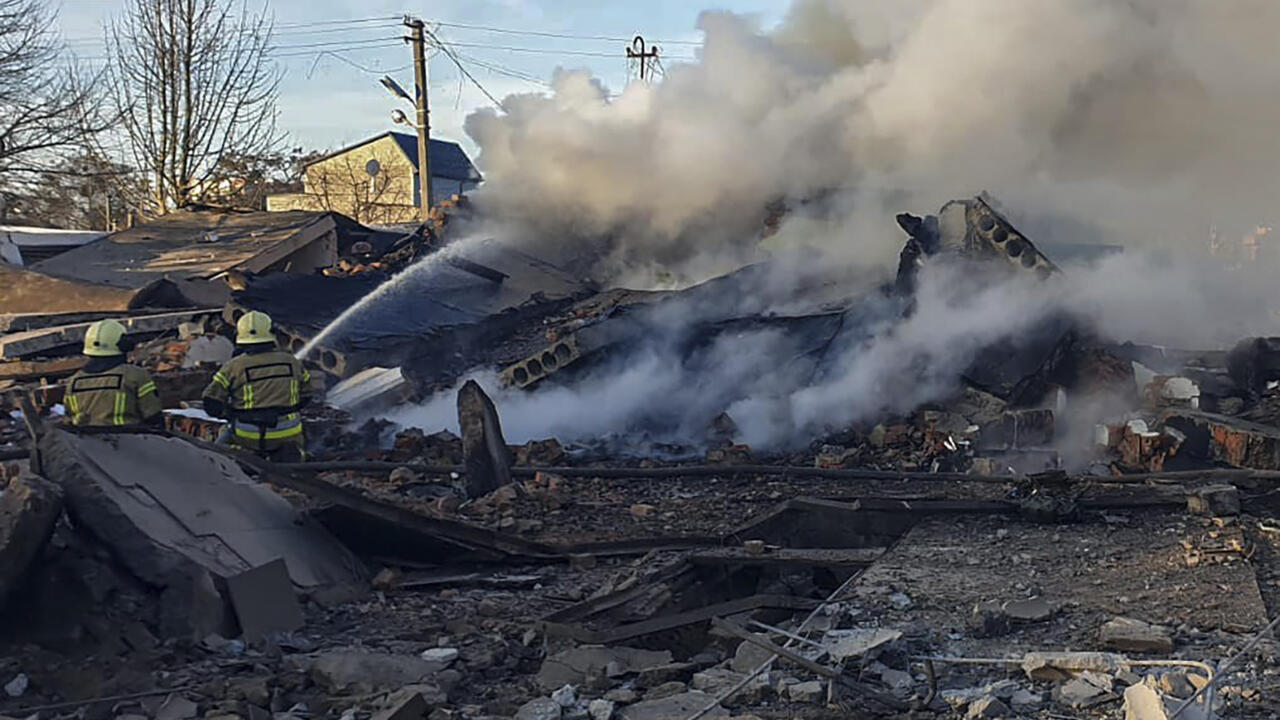 L'Ukraine ciblée par une nouvelle attaque russe "massive" sur son réseau énergétique