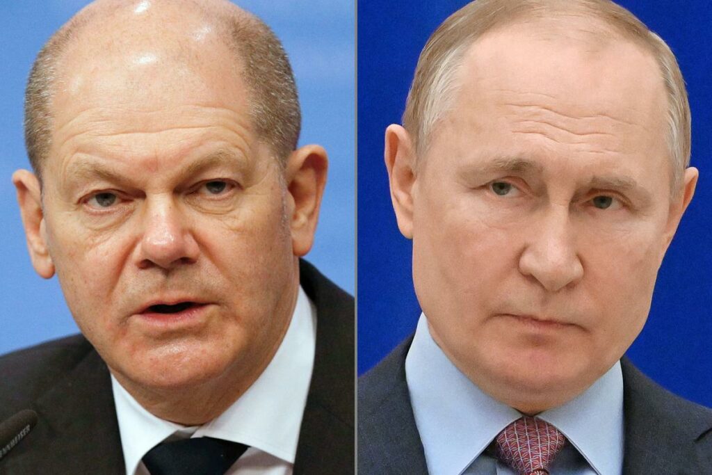 Selon Olaf Scholz, qui l’a eu au téléphone, « Poutine n’a pas changé d’avis » sur la guerre en Ukraine