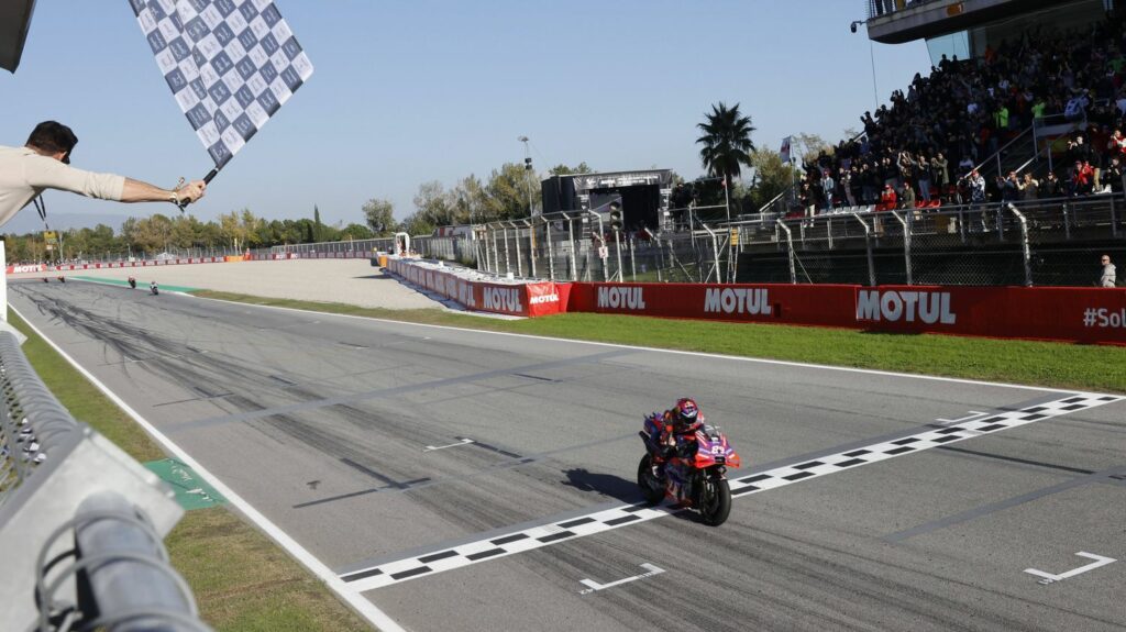 MotoGP : grâce à son podium à Barcelone, Jorge Martin décroche son premier titre de champion du monde