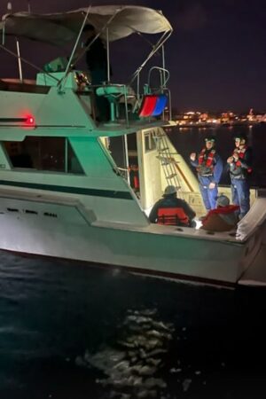 Coast Guard detains more than 20 migrants on boat off California coast