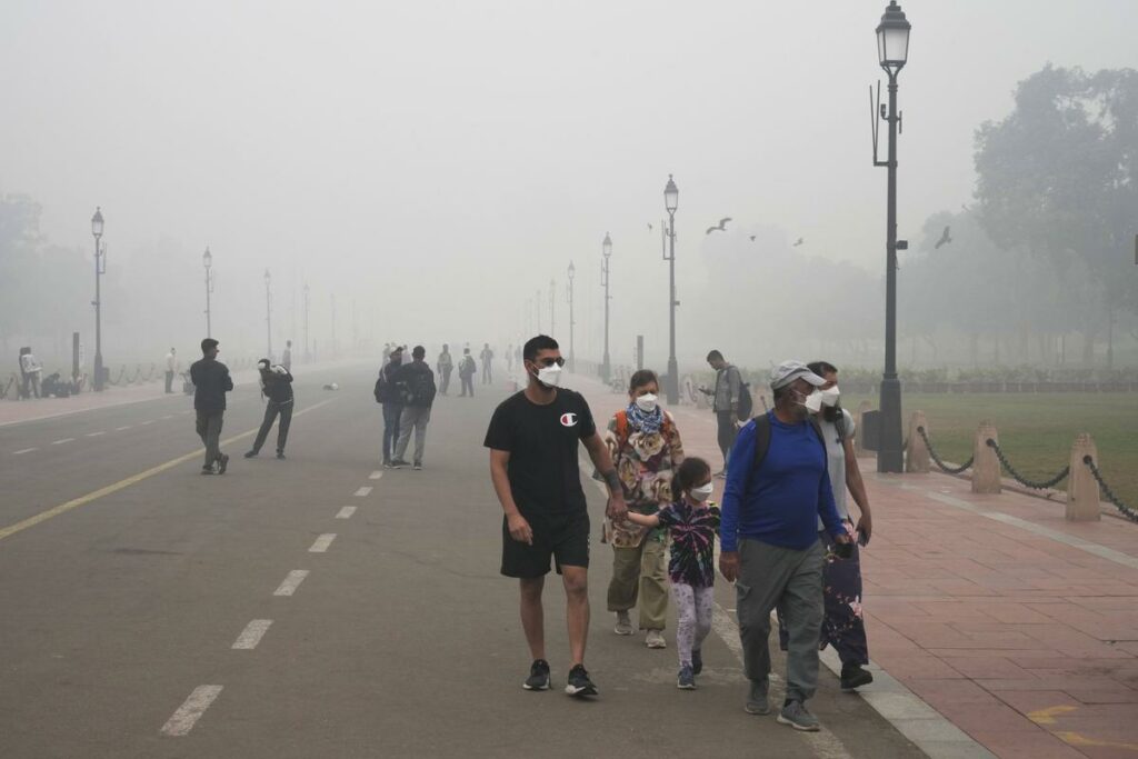 En Inde, la pollution de l’air dépasse 60 fois les normes internationales lors d’un nouveau pic