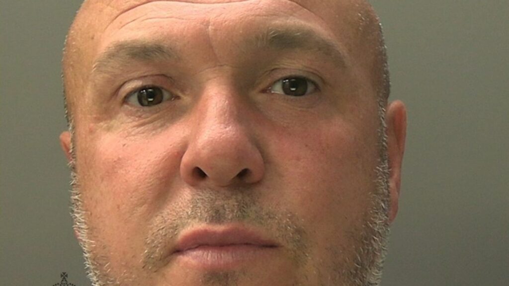 Daffron Williams, 41, has been jailed for distributing written material intended to stir up racial hatred. Pic: South Wales Police