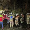 Teenager stürzen bei Flucht vor Polizei in Schacht – zwei Schwerverletzte